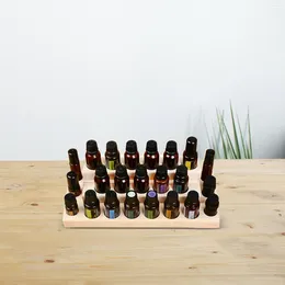 Storage Bottles Essential Oil Display Stand Table Tray Perfume Nail Polish Collection Holder For Home Salon Bathroom Bedroom Shop