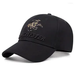 Ball Caps 2024 Embroidered Hip-hop Baseball Cap Unisex Outdoor Sports Travel Peaked Casual Sun Hats