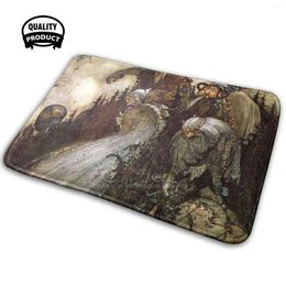 Carpets Troll Trouble John 3D Soft Non-Slip Mat Rug Carpet Cushion Trolls Mountain Barrel Among And Gnomes