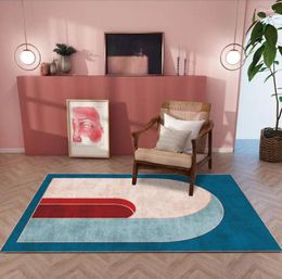 Carpets Morandi Art Style Carpet Fashion Rug Northern European-Style Living Room Bedroom Bed Blanket Kitchen Mat Tatami Bathroom