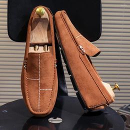 Casual Shoes Men Loafers Autumn Brand Comfy Male Footwear Moccasin Fashion Slip-on Men's Flats Man