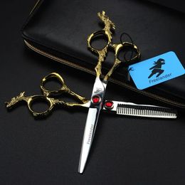 2024 5.5/6/6.5/7/7.5/8/9 Inch Professional Hairdressing Scissors Barbershop Hair Cutting Shears Barber Thinning Japan Hair Scissorsjapanese hairdressing shears