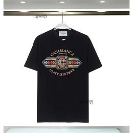 Designer T Shirt Men Luxury Shirts Mens Tshirts Designer Women Tee Shirt Luxe Oversized Casablanc Shirt Woman 647