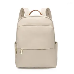School Bags 14 Inch Laptop Backpack Oxford Ladies Travel Bagpack Women College Student Schoolbag Large Capacity Business Backpacks