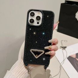 Beautiful iPhone Phone Cases 15 14 Pro Max Designer Offical Crossbody Hi Quality Purse 18 17 16 15pro 14pro 13pro 12pro 13 12 Plus Case with Logo Box WD