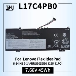 Batteries L17C4PB0 Laptop Battery for Lenovo Flex 614IKB 14ARR IdeaPad 530S14ARR 530S14IKB Series L17C4PB2 L17M4PB0 5B10Q16066