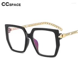 Sunglasses Frames 56434 Fashion Optical Eyeglasses Frame Myopia Women Spectacles Eye Glasses Metal Chain Leg Eyewear Prescription