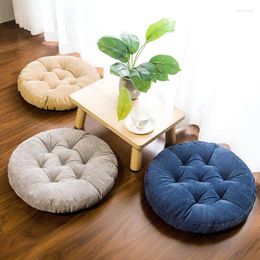 Pillow Floor Mat Futon Bay Window Velvet Dining Chair Yoga Tatami Student Bench Round