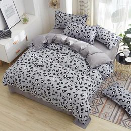 Bedding Sets Modern Geometric Print King Comfortable Duvet Cover Set Bedroom Pillowcase Covers 3/4 Pcs Bed