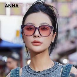 Sunglasses Women's Big Frame Polaroid For Women Men Vintage Oversize Square UV400