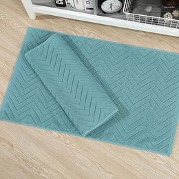 Party Supplies El Floor Towel Spa Club Home Bathroom Cotton 32-strand Jacquard Foot Pad Soft Absorbent Mat Decor 40 60cm