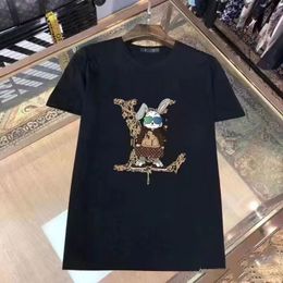 Yaz Mens Tasarımcı Tişört Sıradan Adam Kadın Tees Mektupları ile Baskı Kısa Kollu Baskı Lüks Erkekler Hip Hop Kıyafetleri Asya Boyutu S-XXXXXL