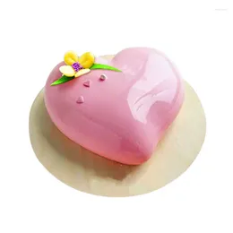 Baking Moulds SHENHONG Comma Heart Shape Cake Mould For Dessert Art Mousse Silicone 3D Mould Pastry Chocolate Pan Silikonowe Moule