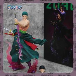 Action Toy Figures One Piece Anime Figure Zoro Figures Roronoa Zoro Action Figurine 24cm Pvc Statue Model Collection Decoration Birthday Toys Gifts L240402
