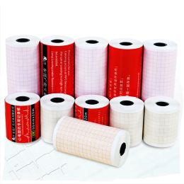 Paper ( 10 Rolls / Box ) ECG Printing Paper Single Three Six Lead Medical 80X20m 50X20m 63X30m 112X20m Drawing Thermal