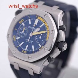AP Racing Wrist Watch Epic Royal Oak Offshore 26703ST Mens Precision Steel Blue Plate Automatic Mechanical Swiss Watch Famous Luxury Sports Watch