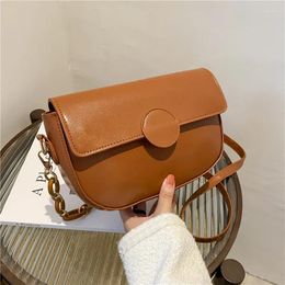 Shoulder Bags Fashion Simple And Generous Underarm Dual-use Bag Luxurious Retro Ladies Solid Color Casual Messenger