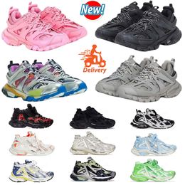 2024 new Runner 7.0 Dress Shoes Graffiti Black Burgundy Leather Grey Light Purple Neon White Luxury Brand Women Men Runner Sneakers Trainers