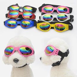 Dog Apparel Pet Glasses Folding Sunglasses Let Waste Their Goggles Six Colour Wholesale 10pcs