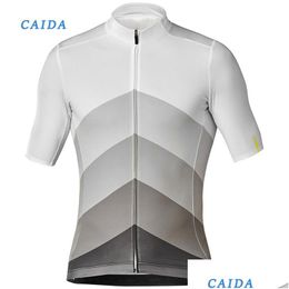 Men'S T-Shirts Caida Only Way Is Up Cycling Jersey Bike Short Mens Ciclismo Bicicleta Sportswear Maillot Breathable Drop Delivery Appa Dh61X