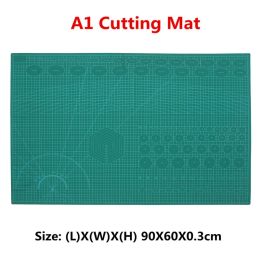 Mats A1 PVC Self Healing Rotary Cutting Mat DoubleSided Quilting Grid Lines Printed Board DIY Patchwork Craft Tools Cutting Board