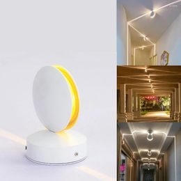 Wall Lamp LED Window Sill Light 360 Degree Modern Ray Door Frame Line Corridor Lamps For Home Bedroom Stairs Lighting Decoration