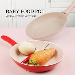 Pans Egg Frying Pan Stone Non-stick Bao Complementary Food Pot Breakfast