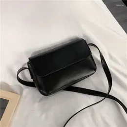 Bag Fashion Candy Colour Girls Small Square Shoulder Soft PU Leather Ladies Casual Crossbody Bags AII Macth Female Purse Handbag