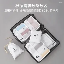 Storage Bags Travel Bag Luggage Clothing Sorting Packaging Portable Underwear Business Trip