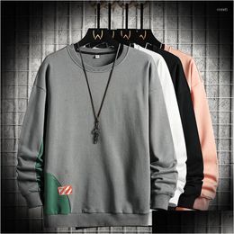 Men'S T-Shirts Mens T Shirts Spring Autumn Print Hoodie Sweatshirt Men Black Green Thick Fleece Hip Hop Streetwear Clothes Drop Delive Dhxvm