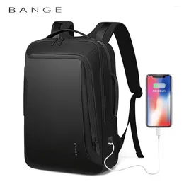 Backpack Bange 15.6 Laptop Backpacks Man Business Men Waterproof School USB Travel Bag Big Multifunction Male Fashion