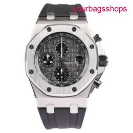 Classic AP Wrist Watch Royal Oak Offshore 26470ST Elephant Grey Automatic Machine Men's 42mm Watch