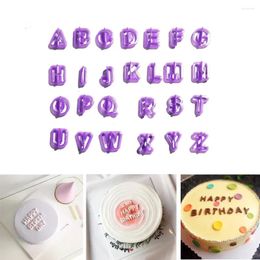 Baking Moulds 40pcs/set Alphabet Cake Molds Cookie Cutter Figure Letter Fondant Mold Number Sugar Mould Decorating Kitchen Tools