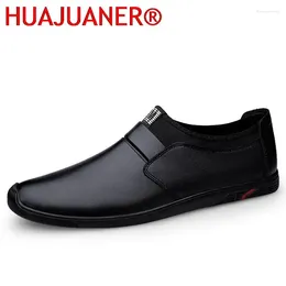 Casual Shoes High Quality Men Loafers Fashion Mens Driving Lightweight Walking Breathable Man Genuine Leather