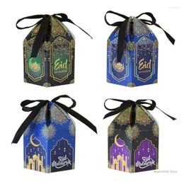 Gift Wrap QX2E 50Piece Eid Mubaraks Candy Box Muslims Islamic Party Supplies Ramadans Treat