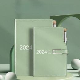 Notebooks Agenda 2024 Planner Organizer Diary A5 Notebook Daily Journal Stationery Bullet Notepad Calendar Sketchbook Office Note Book