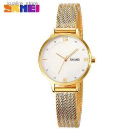 Women's Watches SKMEI 1874 Japan Quartz ment Women Quartz Wrist Ladies Steel Lady es Girl Clock Relogio Feminino 2006 L240402