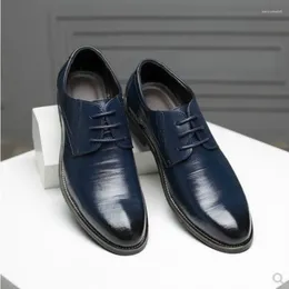 Dress Shoes 2024Zapatos Hombre Plus Size Men Leather Casual High Quality Luxury Business All-Match Wedding Man