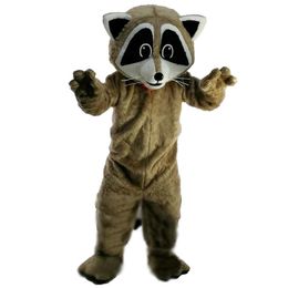 2024 halloween Racoon Mascot Costume Fancy dress carnival Custom fancy costume Character costumes