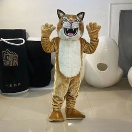 2024 High quality halloween Tiger Cartoon Mascot Costumes Fursuit Business Apparel Christmas dress Costuming