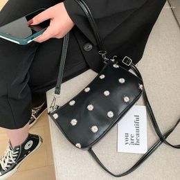 Bag Elegant Daisy Ladies Armpit Fashion Women Small Square Shoulder Female Crossbody Messenger Bags Purse Handbags Bolsa