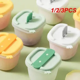 Baking Moulds 1/2/3PCS Ice Tray Reusable Food Grade No Smell Baby Fruit Shake With Lid Kitchen Gadgets Cream Mould