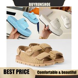 Comfort Designer sandals Womens slippers Slides womens Bottom slipper increase height slippers Womens Flat Thick luxury brand lightweight fashion