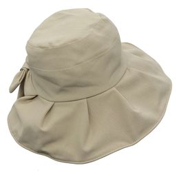 New Summer Women's cap Casual Sunscreen Black Gel Sunshade for Travel Sun Portable Breathable Fisherman Hat Women