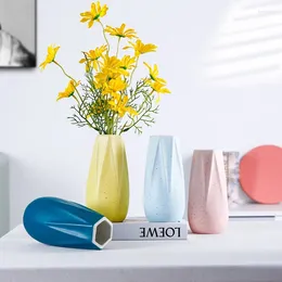 Vases Ceramic Vase Modern Minimalist Living Room Office Home Decoration Dry Flower Container