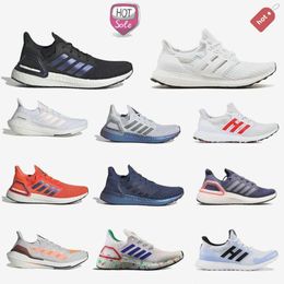 Trainer Ultraboosts 20 UB 6.0 4.0 5.0 Men Running Shoes Tech Indigo Purple Dash Grey Ultra Core Triple Black White Solar Yellow Blue Metallic Women Casual Sneakers R08