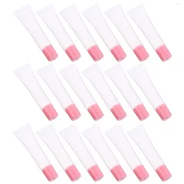 Storage Bottles 50 Pcs Lipstick Tube Gloss Travel Mini Plastic Containers Sample Refillable Jars