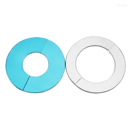 Kitchen Faucets Wall Split Flange Stainless Steel Round Escutcheon Plate Water Pipe Covers