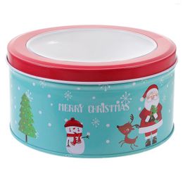 Storage Bottles Chocolate Candy Christmas Tin Box Tinplate Containers Biscuit Sugar Case Cookie Jewellery Supplies Child