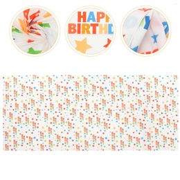 Table Cloth Birthday Party Tablecloth Cover Decorate Clothes Reusable Polyester Picnic Covers